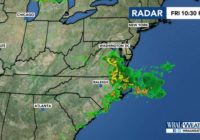 Severe weather moves out of central NC