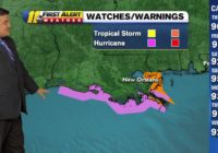 Storm in Gulf of Mexico strengthens into tropical storm; expected to turn into Hurricane Barry this weekend
