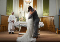 Couple ties the knot as Hurricane Barry approaches Gulf Coast