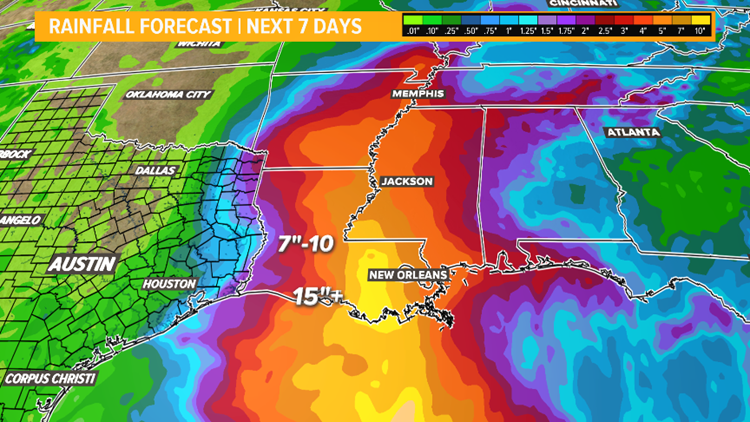 7day rainfall