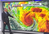 Hurricane Dorian tracks toward Florida, expected to reach Category 4