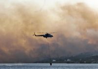 Wildfires burning across Greece; 2 arrested for arson