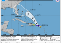 Tropical Storm Dorian LATEST: Forecast shows Category 2 before hitting Florida