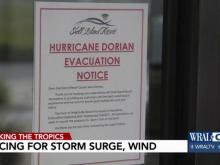 Evacuations begin in Wrightsville Beach as worry about Dorian builds