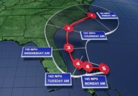 Dangerous Hurricane Dorian arrives in Bahamas