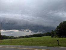 Storm Clouds in Hillsborough... Highland Farm Rd