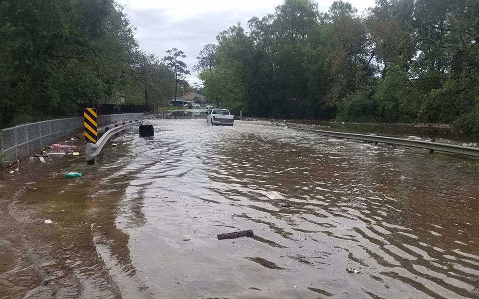 Flooding in Lakewood.