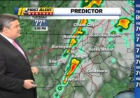 Line of storms could bring severe weather, damaging winds to NC