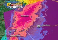 Tornado warning issued for Johnston, Wayne, Sampson counties