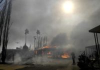 Authorities order 100,000 evacuated in California wildfire