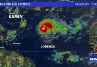 Tracking the tropics: Hurricane Lorenzo will head toward England