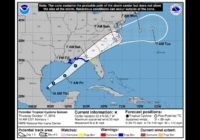 Tropical storm warnings issued for northeastern Gulf Coast due to Potential Tropical Cyclone 16