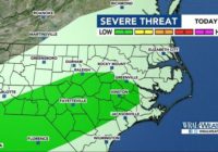 Severe weather possible Sunday, cool down coming in time for NC State Fair