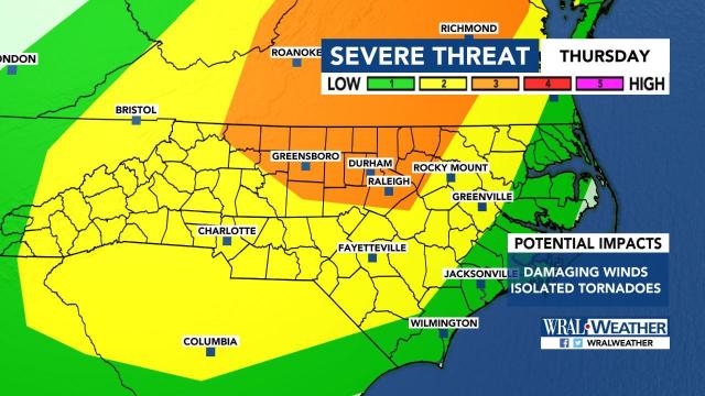 Severe weather threat on Halloween