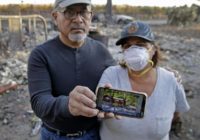 California firefighters struggle with big wildfire