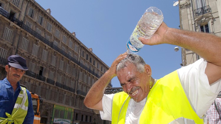 FRANCE HEAT WAVE