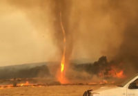 Fire tornado caught on camera on Kangaroo Island as Australian wildfires rage