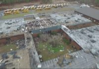 Cleanup underway after tornado batters South Carolina high school