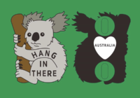 Austin Artist Duo Raising Money for Australian Wildfire Relief with Adorable Koala Pin