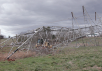 EF-2 tornado with 130 mph winds toppled power transmission towers