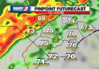 Risk for severe weather in the Cape Fear tonight
