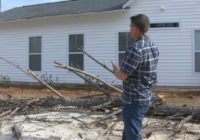 Storm damage continues, tree falls onto roof in Hampstead