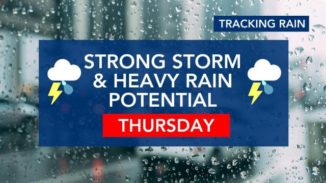 Severe weather, heavy rain likely later this week