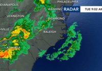 Triangle under Level 1 threat for severe weather as system from Tennessee moves east