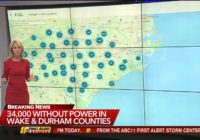 More than 200,000 power outages across Carolinas following tornadoes, severe thunderstorms