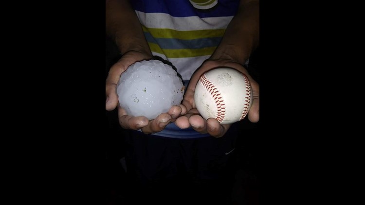 hail photo