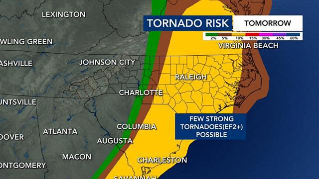 Tornado risk April 13, 2020