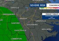 Two beautiful days before severe weather threat