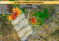 Bexar County under a Severe Thunderstorm Warning; Tornado Warning expires for Kendall, Kerr Counties