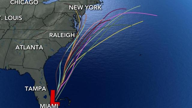 Newest models of possible tropic system 'Arthur' - May 16, 2020