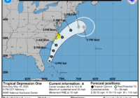 Local impacts likely minimal from 2020's first tropical storm