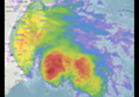 How often do early tropical storms or hurricanes hit the continental US?