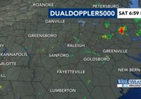 Risk of severe weather, rain continues Saturday night