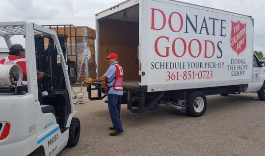 The Salvation Army of the Coastal Bend started delivering PPE to communities in the region Wednesday in partnership with the Texas Division of Emergency Management.