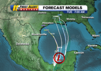 System in Gulf of Mexico could become Tropical Storm Cristobal, earliest C-name storm to ever form
