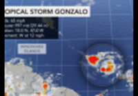Tropical Storm Gonzalo develops, shattering yet another Atlantic record Tropical Storm Gonzalo develops, shattering yet another Atlantic record