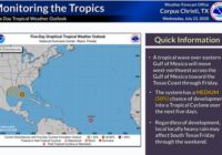 Tropical wave in Gulf could develop into Tropical Storm Hanna