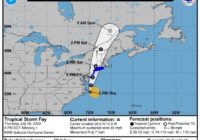 Tropical storm forms off North Carolina coast