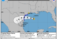 Tropical Storm Hanna forms, heads toward Texas