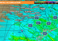 Hurricane Hanna brought Austin its rainiest day of July so far