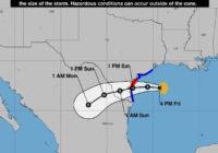 Hurricane Hanna makes landfall on Texas coast