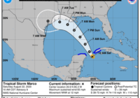 Tropical Storm Marco strengthening quickly, to become hurricane today