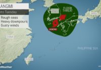 Tropical Storm Jangmi continues flood threat for South Korea, Japan Tropical Storm Jangmi continues flood threat for South Korea, Japan
