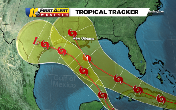 Tropical Storm Marco, Laura tracking toward Louisiana coast, will have no direct impact to North ...