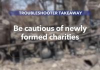 Watch for scammers impersonating charities during hurricane relief