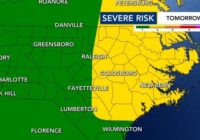 Chance for strong winds, tornadoes Saturday afternoon